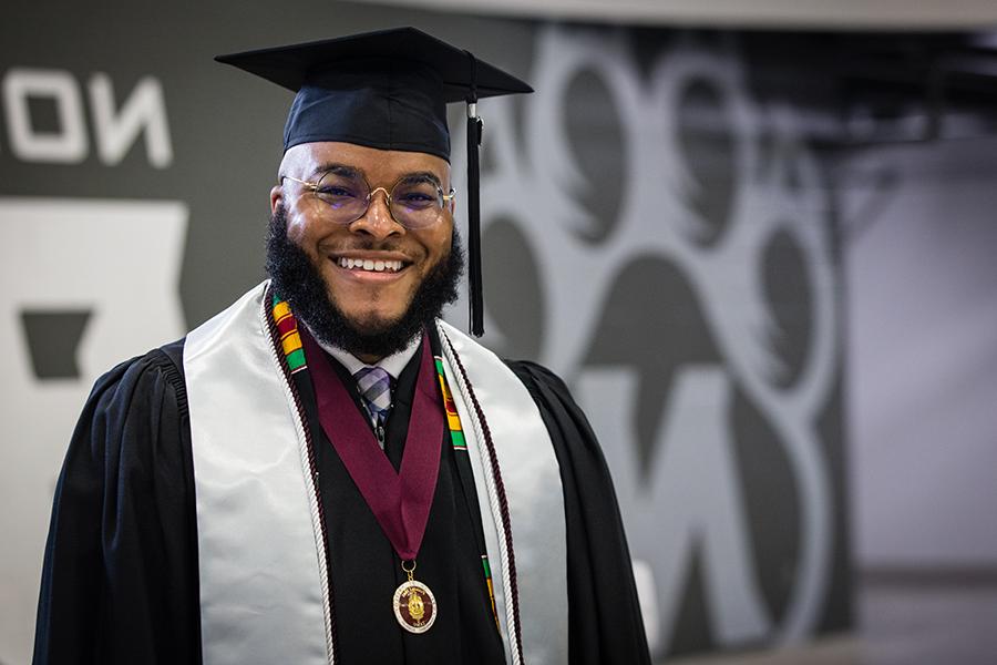 TeVaughn Shaw (Photo by Lauren Adams/Northwest Missouri State University)